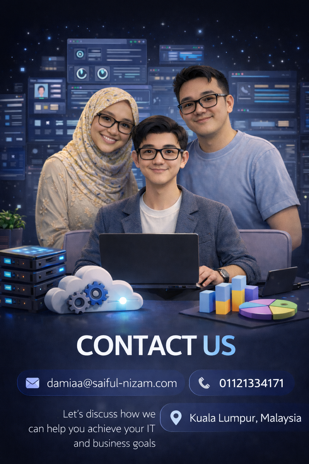 Enterprise solutions illustration